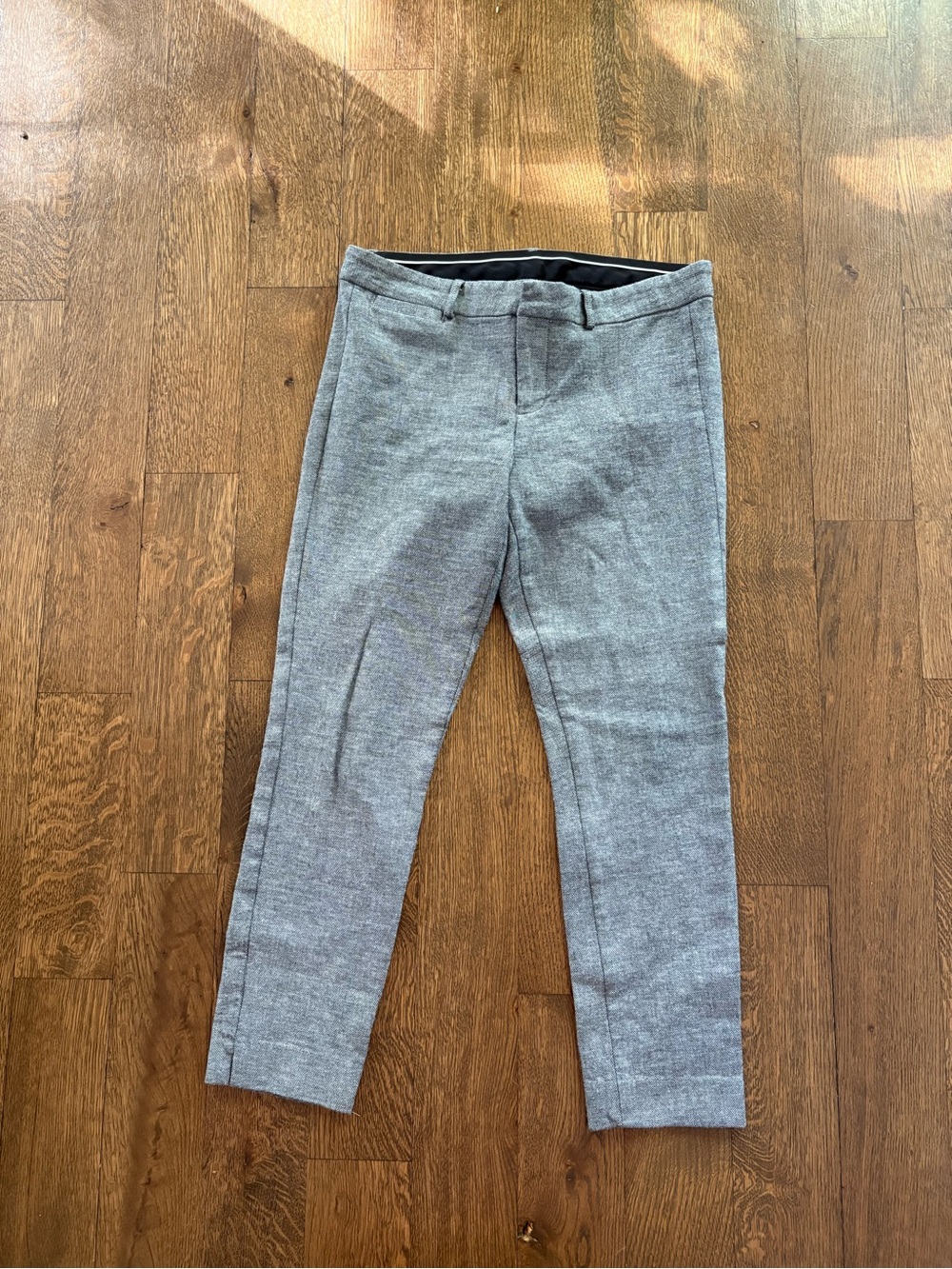 Skinny-legged Tweed Trousers
